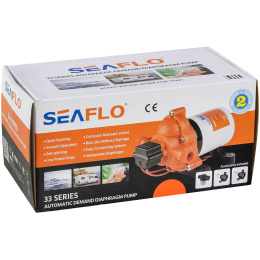 Помпа водоподающая мембранная 10 л/мин 3.1 бар 12В 6А SeaFlo (SFDP1-028-045-33)