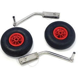 Комплект колес транцевых 260 мм удлиненных для НЛ типа Ротан (060203T, 10269410)