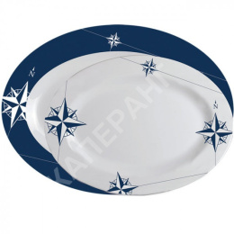 Овальные тарелки Marine Business Northwind 30x22,5 и 35x25,5 см (15009, 10265896)