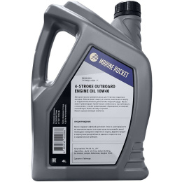 Масло 10W40 4л Marine Rocket 4-тактное минерал (4620136022668)