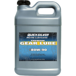 Масло трансмиссионное 10 л Quicksilver Premium Gear Lube 80W90 (858059QB1)