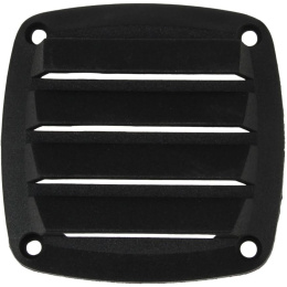 Решетка воздухозаборника 86х86х15 мм, черный (15201B)