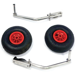 Комплект колес транцевых 330 мм быстросъёмных усиленные (060212T, 10269408)