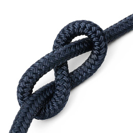 Трос швартовый 10мм*9м 16-прядный нагрузка 1200 кг синий Петроканат (115011P)