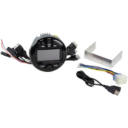 Морская магнитола MRH-301 Zone Control черный ободок Marine Rocket (MRH301B)