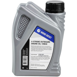 Масло 10W40 1л Marine Rocket 4-тактное минерал (4620136022682)