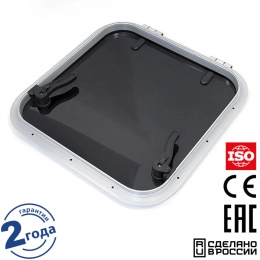 Люк палубный безрамный Пеликан 522x522 R75 (030813T)