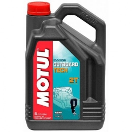 Масло 5л Outboard 2T минеральное Motul (101734)