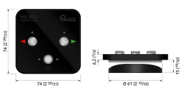 Пульт управления подруливающим устройством Quick кнопки (TCD2022)