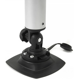 Держатель спиннинга торцевой на баллон быстросъемный, алюминий (030636T)