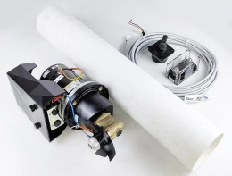 Комплект подруливающего устройства Quick 1.4кВт, 30кгс, 12В, 125мм с туннелем, кабелем и джойстиком