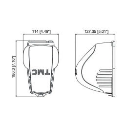 Автопереключатель поплавковый с защитным кожухом (10051)
