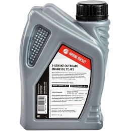 Масло 1л 2-тактное минеральное TC-W3 Marine Rocket (4620136019941)