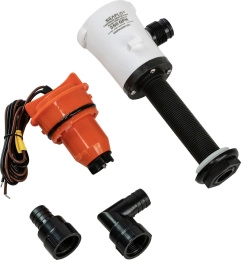 Аэратор вертикальный 12В 350GPH (22 л/мин) SeaFlo (SFBP1-G350-04)