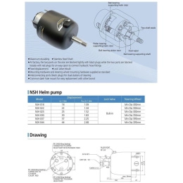 Гидравлическая система для установки второго поста управления 200-450 л.с. Sea First (DHK-38-25)