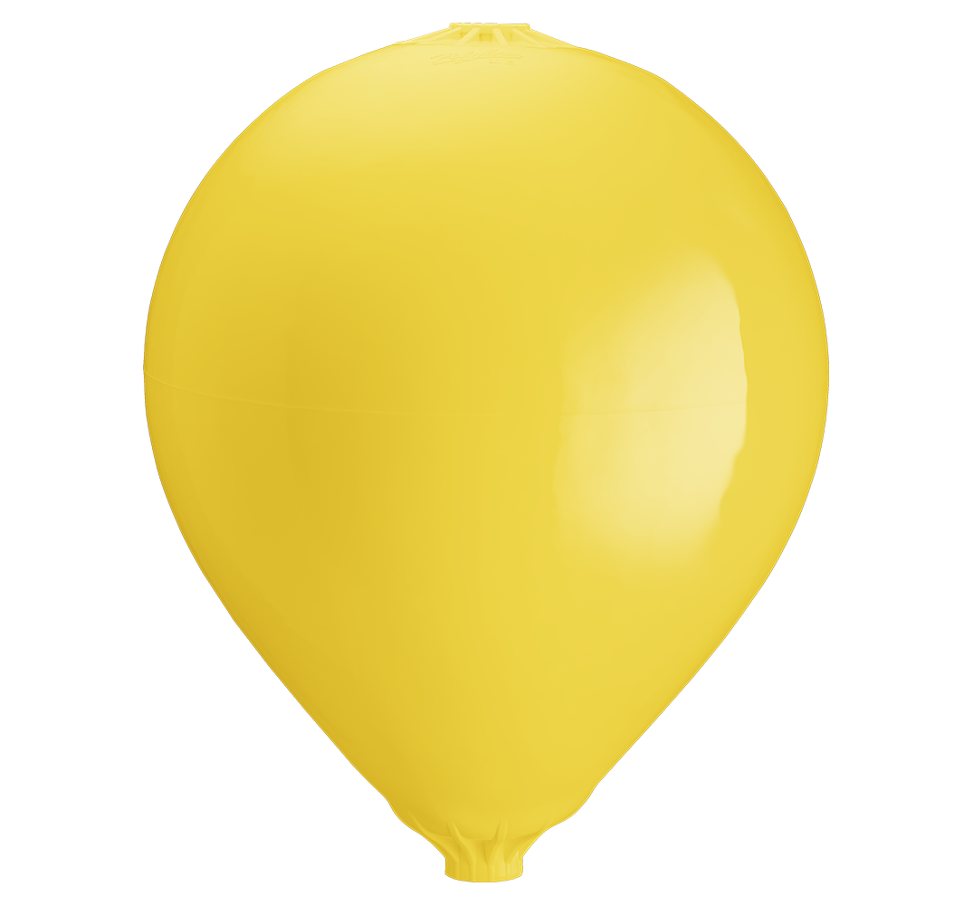 Буй со сквозным отверстием Polyform U.S. CC-6 813х1092 мм жёлтый (96-595-526)