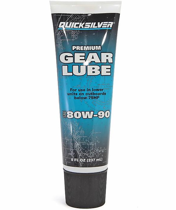Масло трансмиссионное Quicksilver Premium Gear Lube 80W90 237мл (8M0121963)