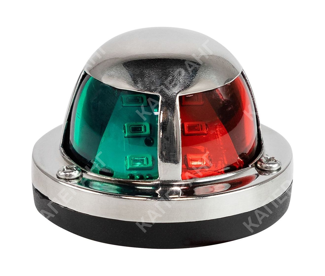 Огонь ходовой комбинированый (красный, зеленый), SS304, 12-24 В, LED (LPNVGCBLED00605)