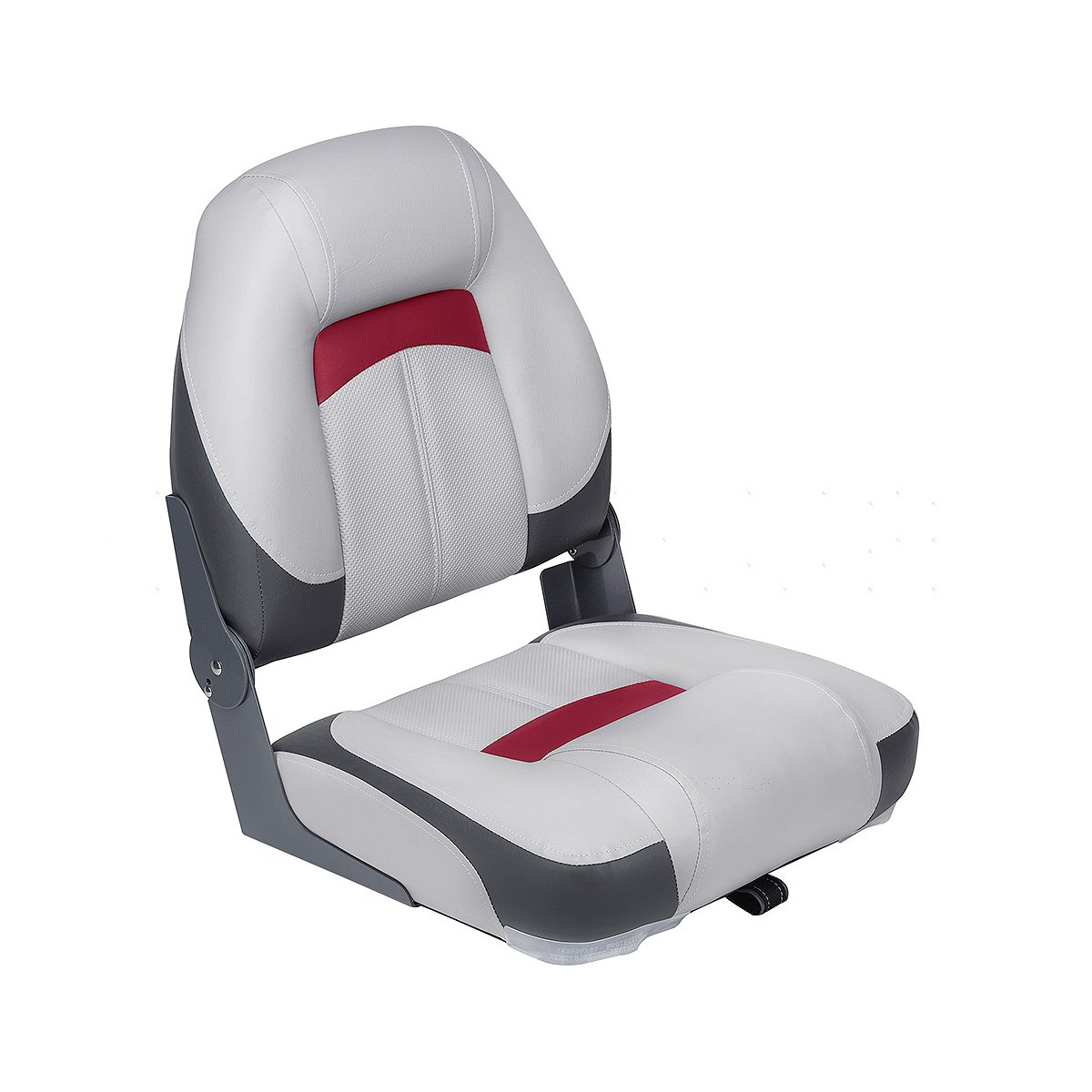 Сиденье Victorinox Premium Hi-back Qualifier серое с темно-серым и красным (10252321)