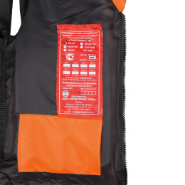 Жилет спасательный Pilot универс 60-120 кг оранжевый ГИМС (PILOTOR)