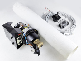 Комплект подруливающего устройства Quick 2.2кВт, 40кГс, 12В, 125мм с туннелем, кабелем и джойстиком