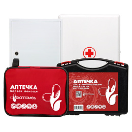 Аптечка для оказания работниками первой помощи по приказу №262н мет шкаф (13041)