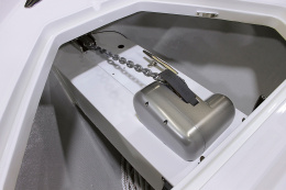 Якорная лебедка Quick Genius 150Вт 12В цепь 6мм с барабаном (FSGM0150D006A00)