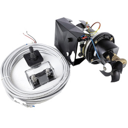 Комплект подруливающего устройства Quick 2.2кВт, 40кГс, 12В, 125мм с кабелем и пультом