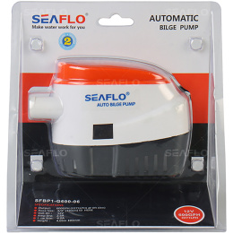 Помпа осушительная автомат 12В 600GPH (38 л/мин) SeaFlo (SFBP1-G600-06)
