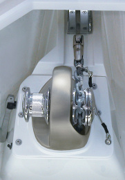 Якорная лебедка Quick Eagle 500Вт 12В цепь 6мм (FSE005120006A00)