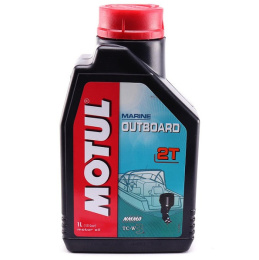 Масло 1л Outboard 2T  минеральное Motul (102788)