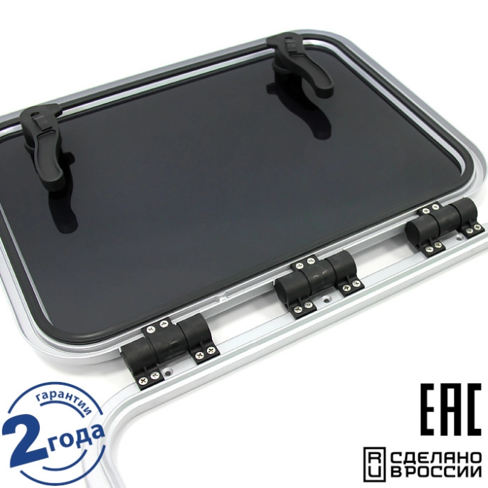 Люк палубный низкопрофильный Фрегат 547x417 мм R42.5 (030877T)