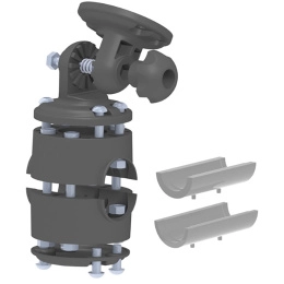 Кронштейн наклонный с хомутом универсальным (040554T)