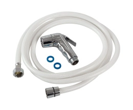 Лейка душа пластиковая хром, шланг 2.5 м Can-SB (NI2479)