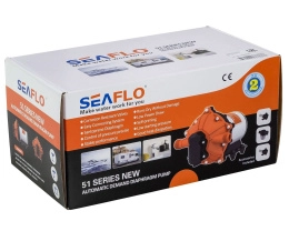 Помпа водоподающая мембранная SeaFlo 12В 19 л/мин 4.2 бар 8А (SFDP1-050-060-51)