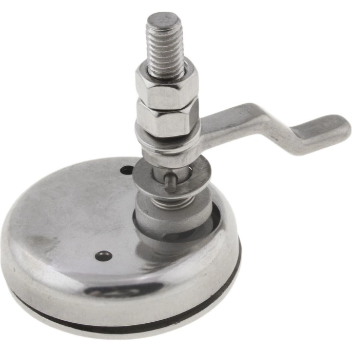 Ручка палубная потайная 64х75 мм нержавеющая сталь (007189)