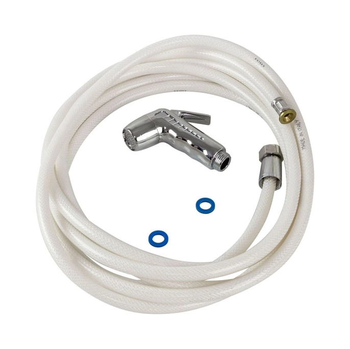 Лейка душа пластиковая хром, шланг 5 м Can-SB (NI2481)