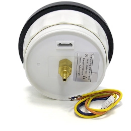 Спидометр под трубку Пито 0-55 узлов черн/нерж (BS) KUS (KY18002)