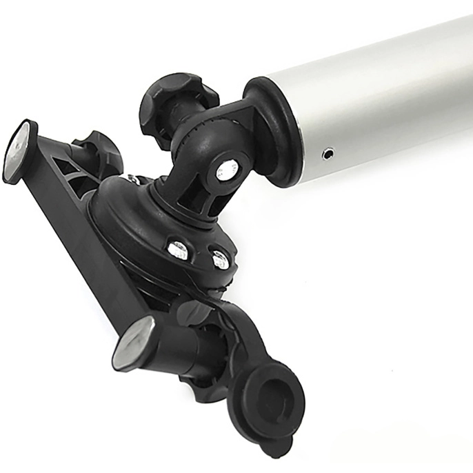 Держатель спиннинга торцевой на Т-образный профиль быстросъемный, алюминий (030648T)