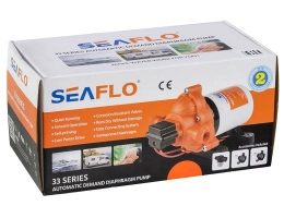 Помпа водоподающая мембранная SeaFlo 12В 11 л/мин 3.1 бар 8А (SFDP1-030-045-33)