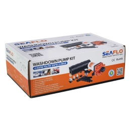 Комплект помывочный SeaFlo 12В 15 л/мин 55PSI 3.8бар (SFWP1-040-055-42A)