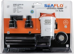 Аэратор горизонтальный 12В 350GPH (22 л/мин) SeaFlo (SFBP1-G350-05)