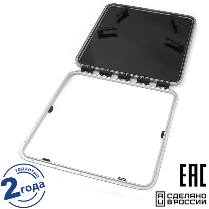 Люк палубный низкопрофильный Фрегат 667x667 мм R42.5 (030875T)